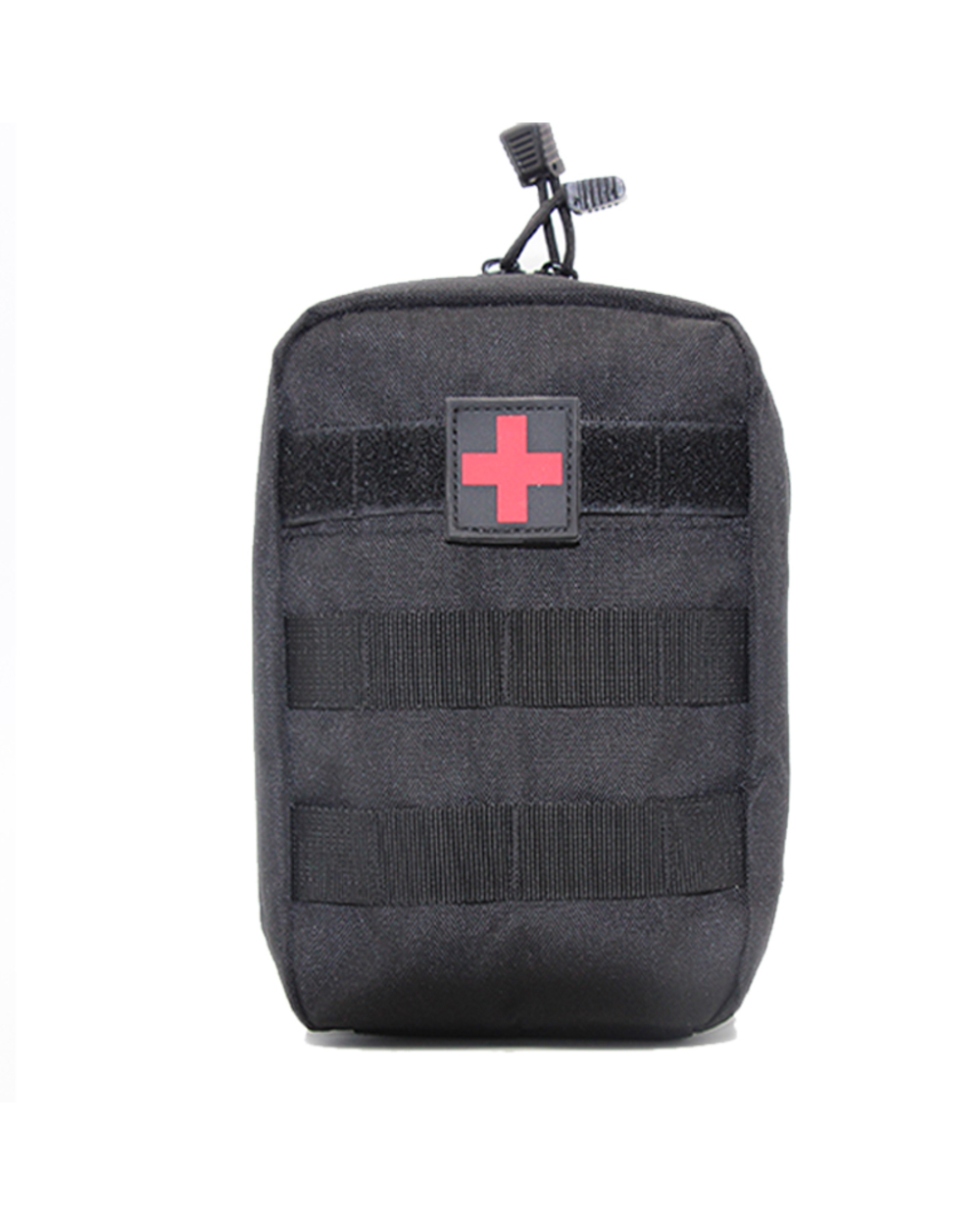 Outdoor Nylon First Aid Kits Molle Pouch Tactical Medical Bag Travel Waist Pack Camping Clim Bag Pouch Black Emergency front-0