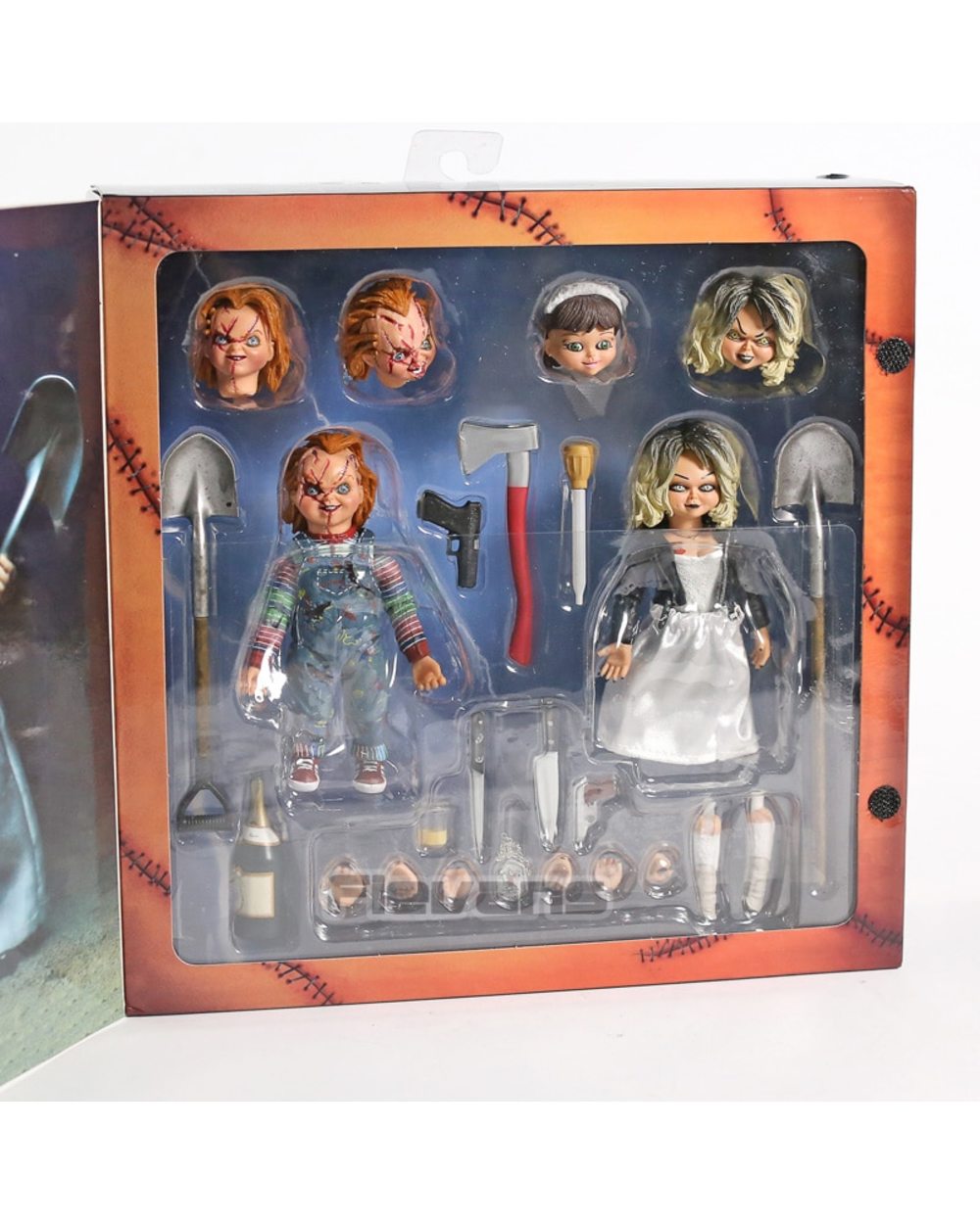 NECA Bride Of Chucky 4" Action Figure Collectible Model Toy Gift Doll Figurine front-0
