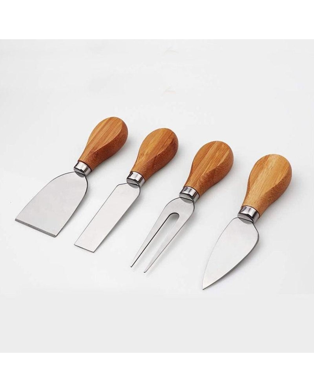 Bamboo Cheese Board Cheese Cheese Slicer Fork Scoop Cut Kitchen Cooking Tools Bamboo Cutting Board Wood Cheeses Boards front-5