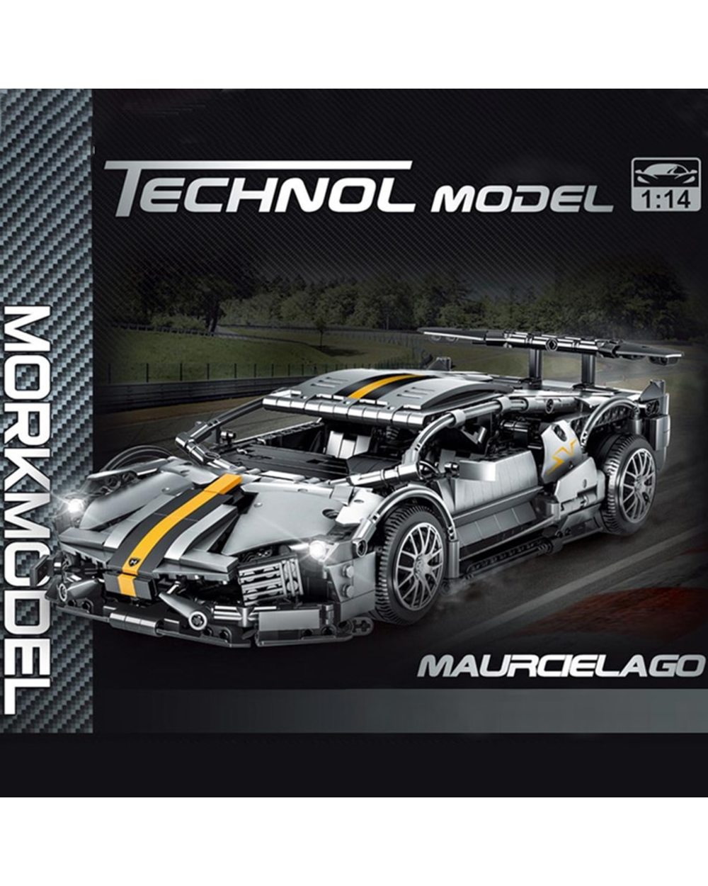 Famous Racing Car Series Building Blocks Model Bricks Childrens Assembly Diy Toys Birthday Gifts for Boyfriend front-1