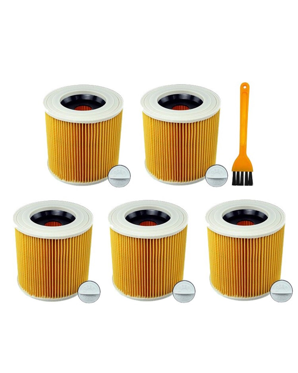 Air Dust Filters Cartridge HEPA Filter for Karcher WD2250 WD3.200 MV2 MV3 WD3 Vacuum Cleaners Parts