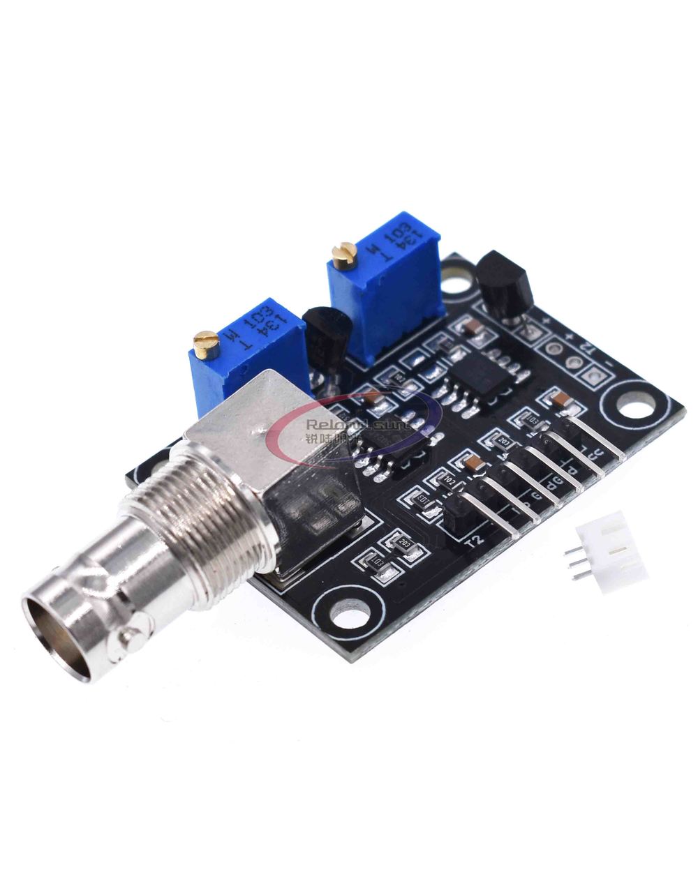 Liquid Ph0-14 Value Detect Sensor Module + Ph Electrode Probe Bnc For Arduino front-1