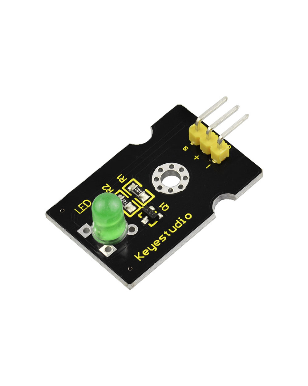 Keyestudio Super-Bright Emitting Color 5Mm Red/Blue/Yellow/Green/White Led Module For Arduino Stem front-1