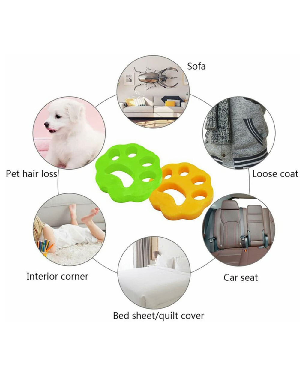 Pet Hair Remover Washing Machine Hair Remover Reusable Cat Dog front-5