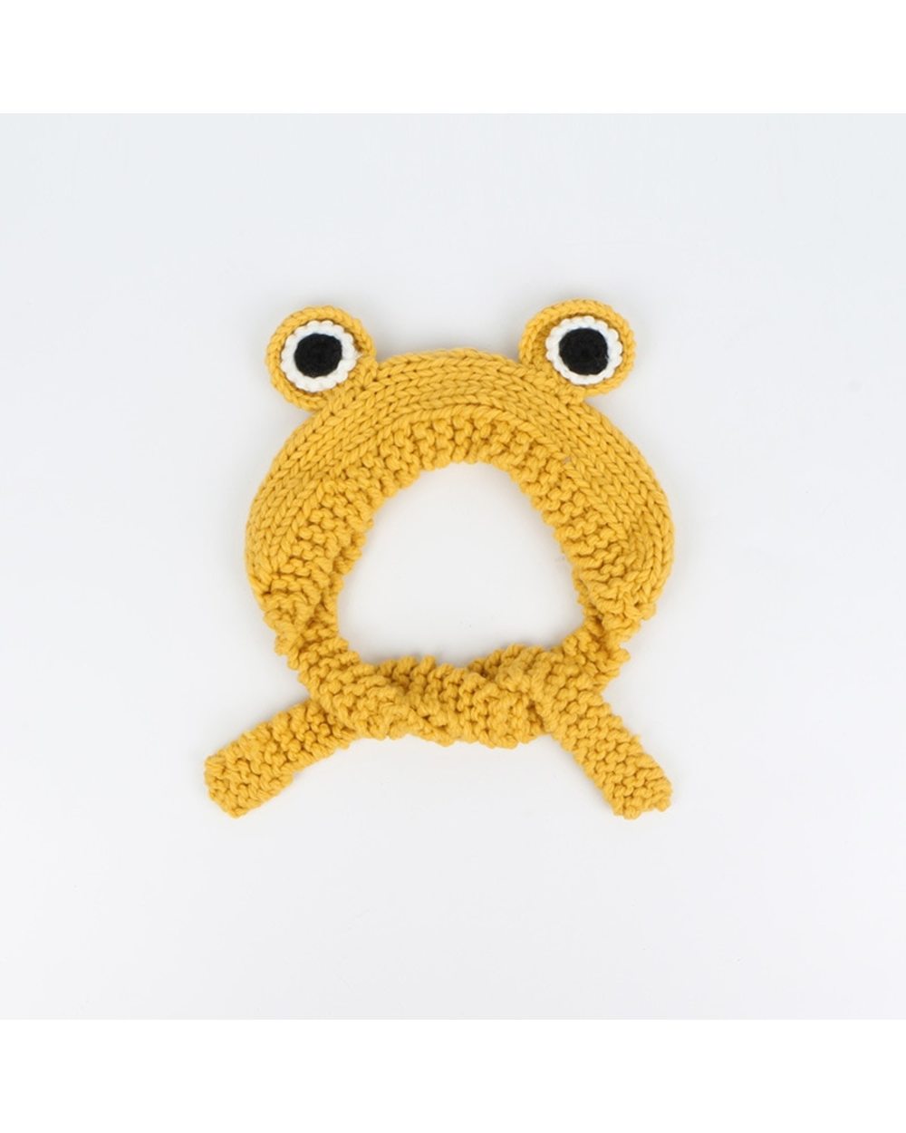 2021 Fashion Autumn Winter Frog Hat Beanies Knitted Hat Solid Hip-Hop Cute Knitted Hat Cap Ladies Girls Warm Winter Bon front-1