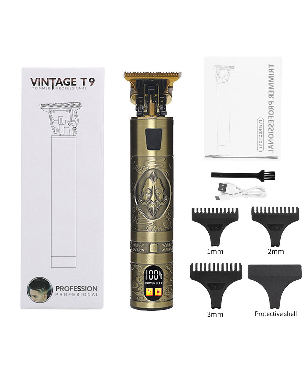 Cordless Beard and Hair Trimmer front-5