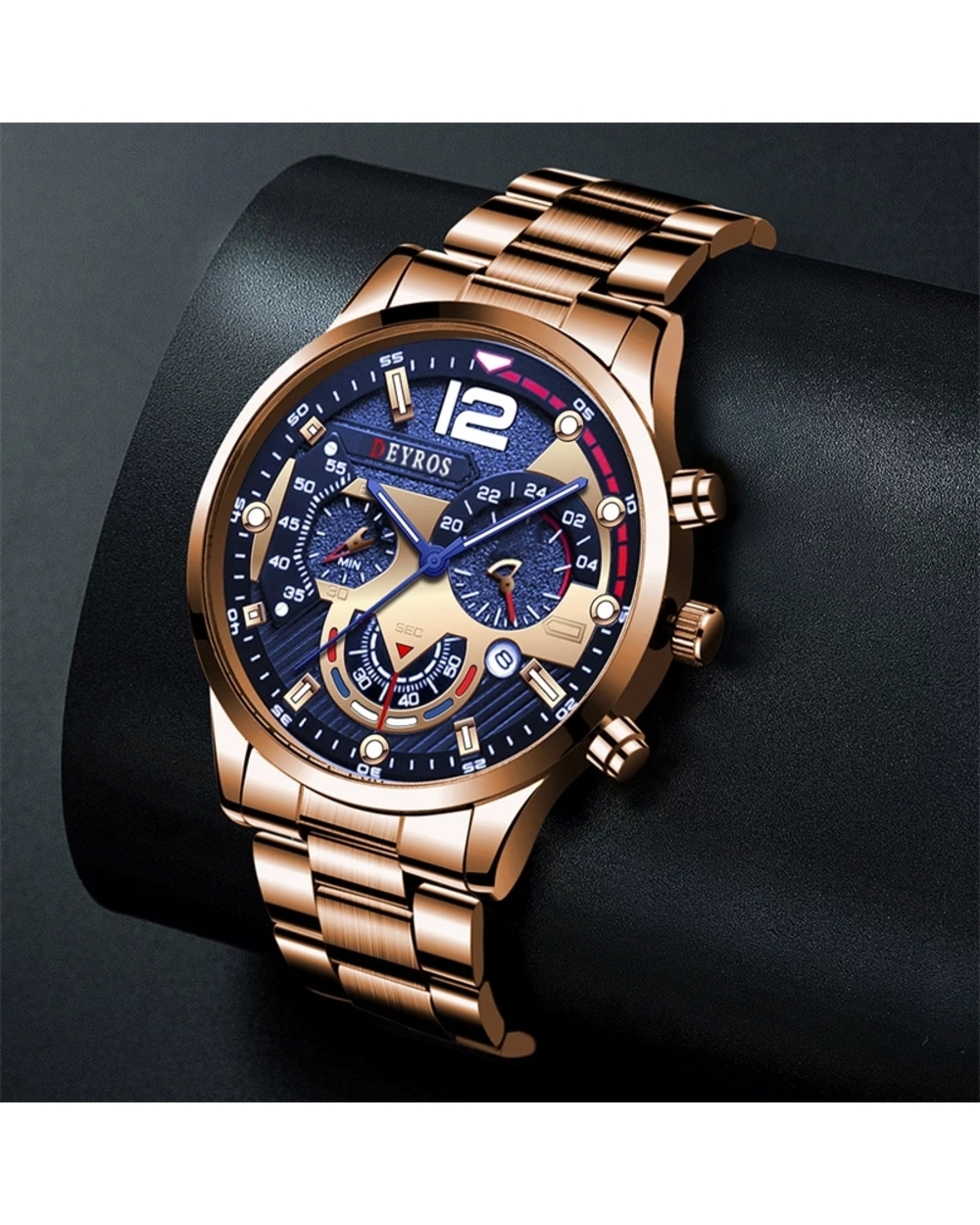 Mens Watches Luxury Stainless front-3