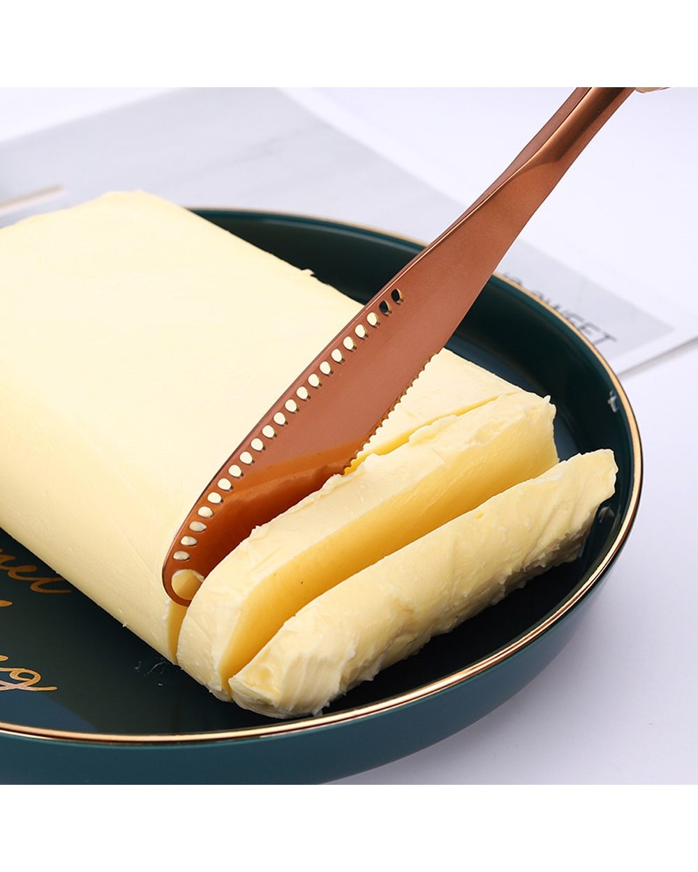 Stainless Steel Butter Knife with Hole