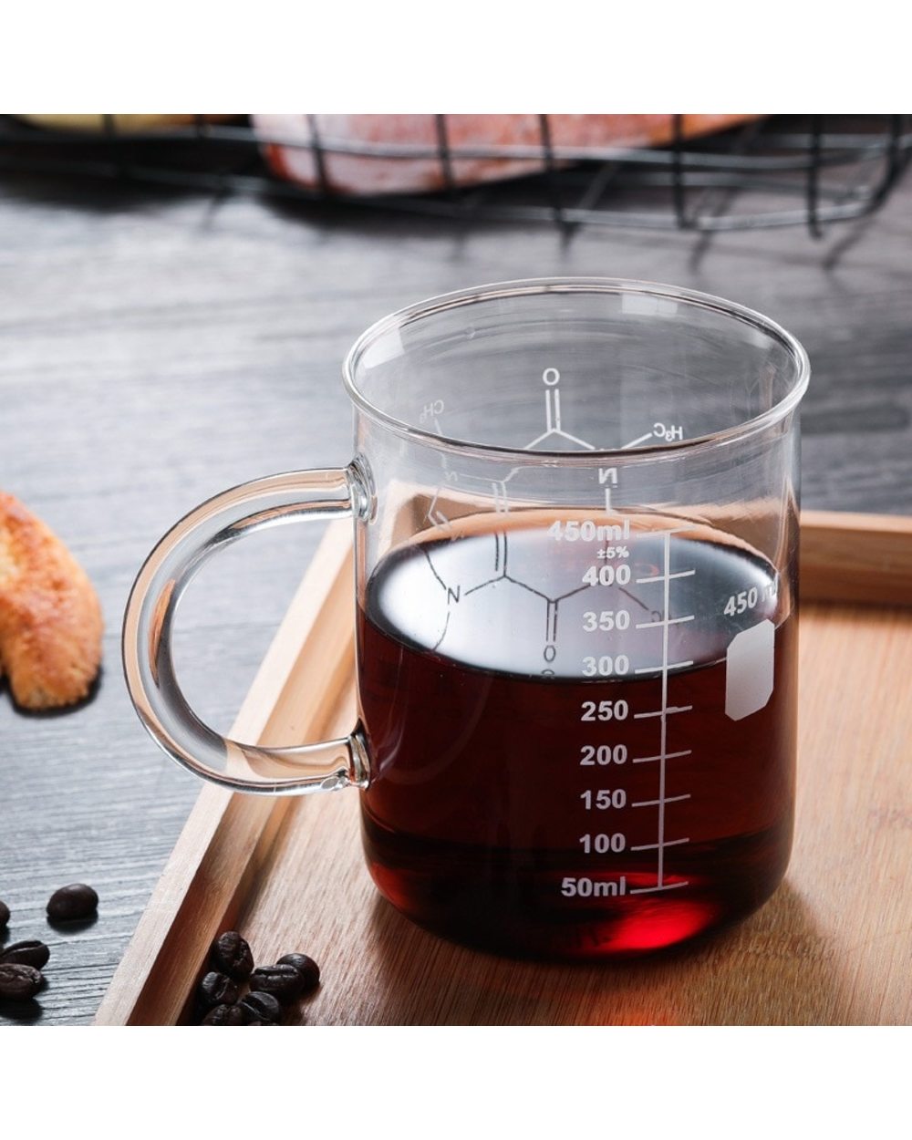 450ml Mug Graduated Beaker Mug front-0