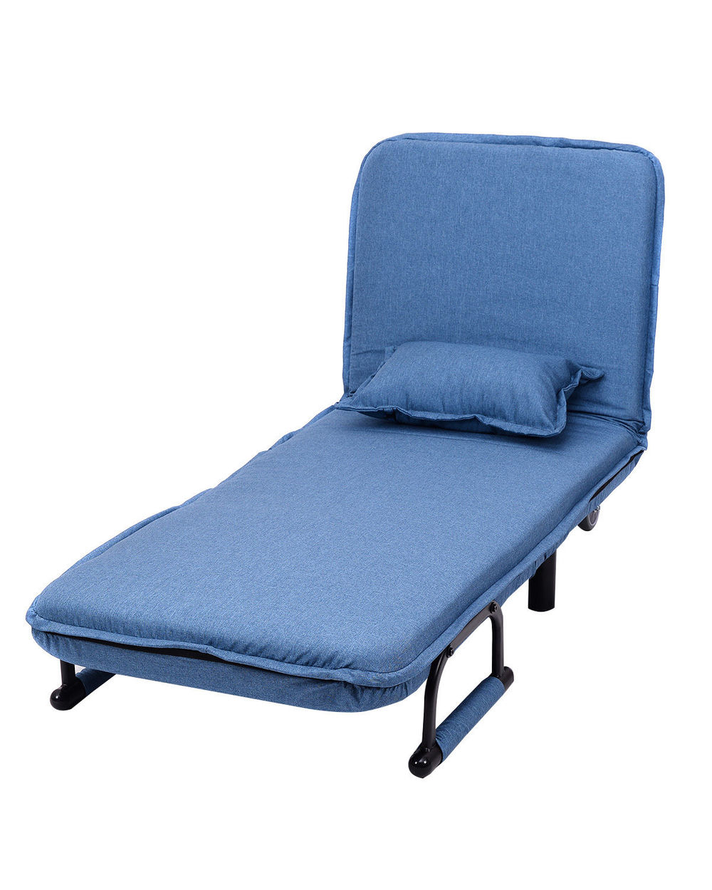Modern Convertible Sofa Bed Folding Arm Chair Sleeper front-5