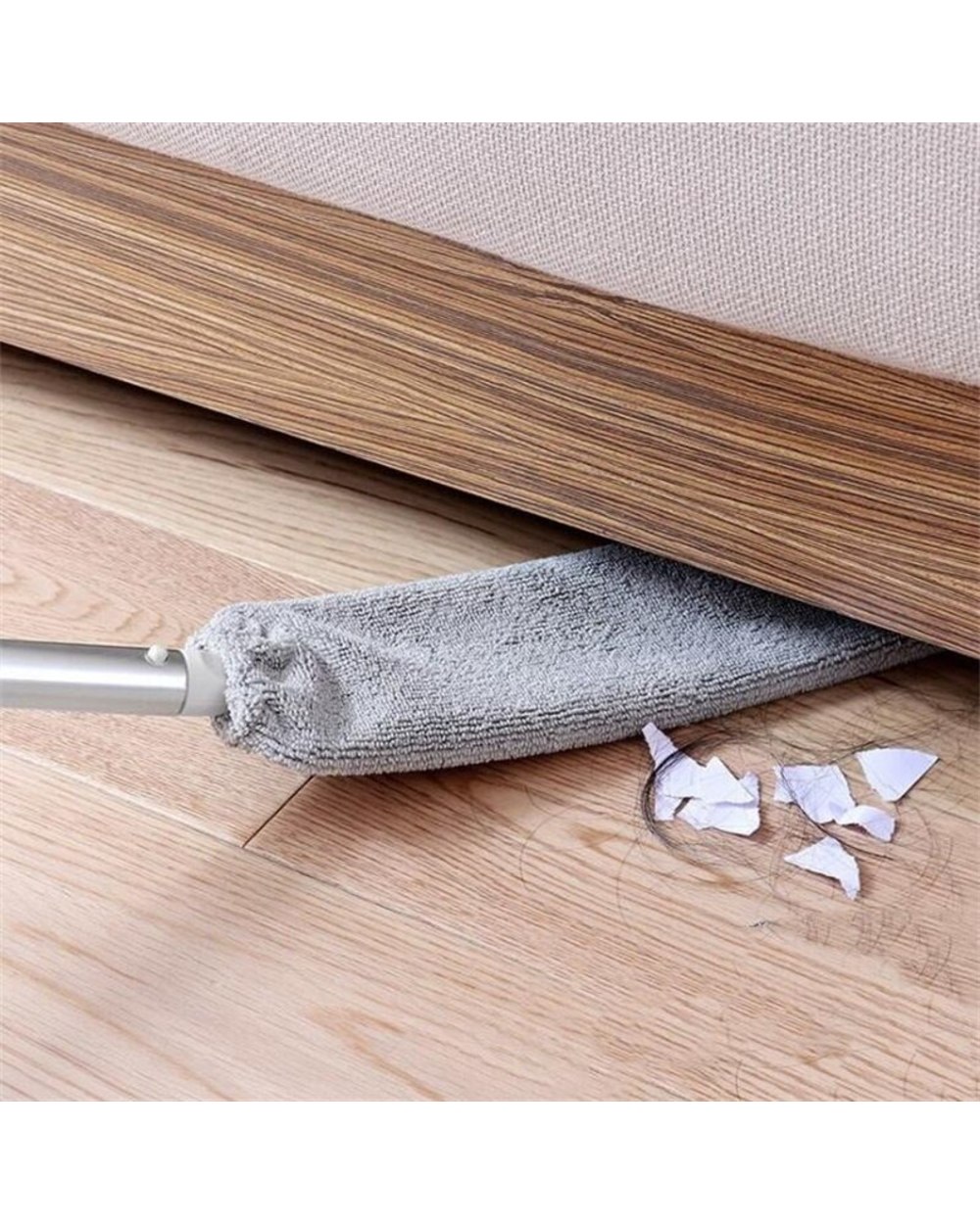 Bisel Multifunction Adjustable Microfiber Dust Brush Gap Mop front-2