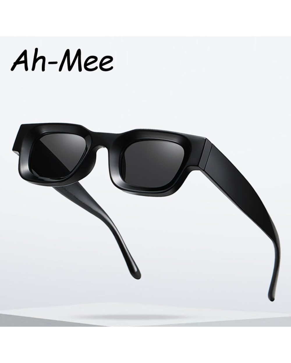 Small Rectangle Polarized Sunglasses Women Fashion Retro Brand Square Sun Glasses Men Classic Vintage Black Punk Shades front-0