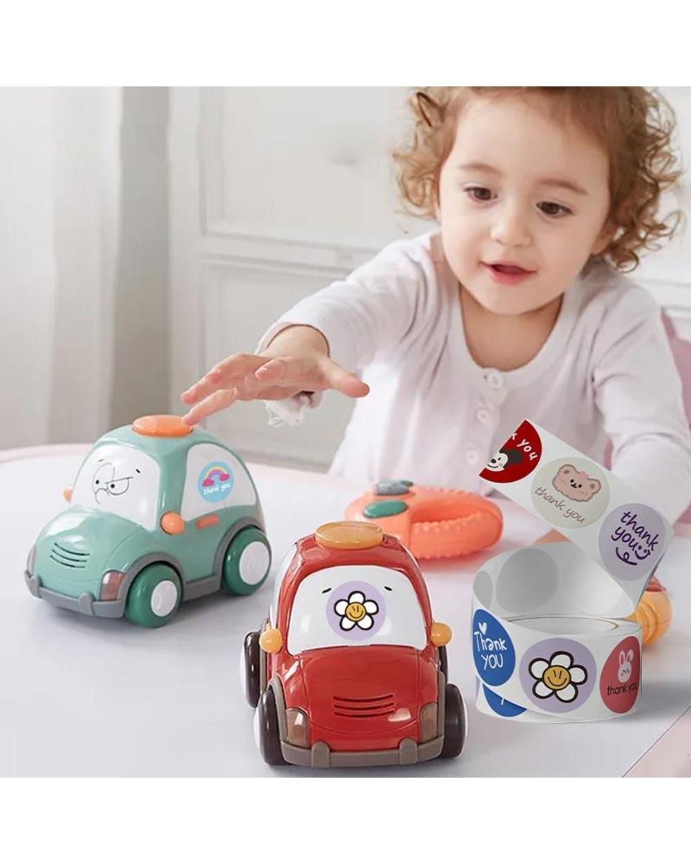 Kids Reward Sticker Funny Thank You Sticker For Seal Labels Pegatinas Infantiles Kids Toys School Teacher Reward Gift S front-1