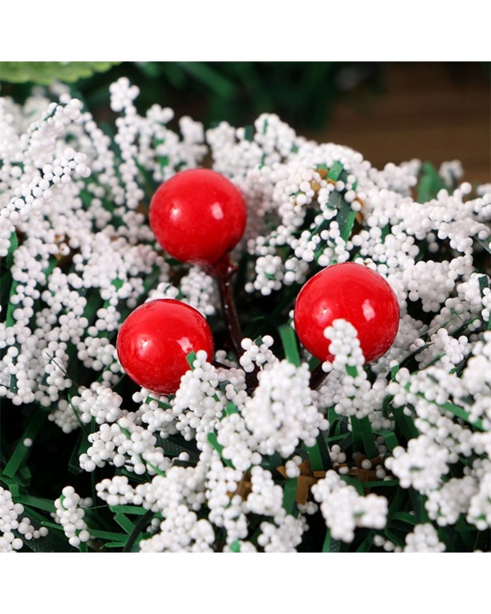 2022 Christmas Garland Wreath Pinecone Christmas Decorations for Home Xmas Party Supplies Hanging Ornament Decoration front-3