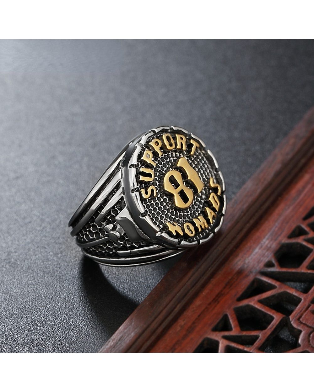 81 Titanium Steel Rings for Men Women Couple front-1