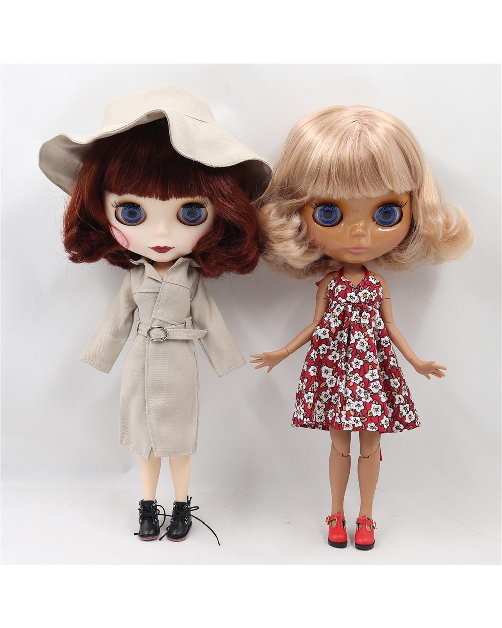 Doll 1 6 bjd joint body 30cm nude doll white skin tan skin dark skin special price girls gift random eyes colors front-4