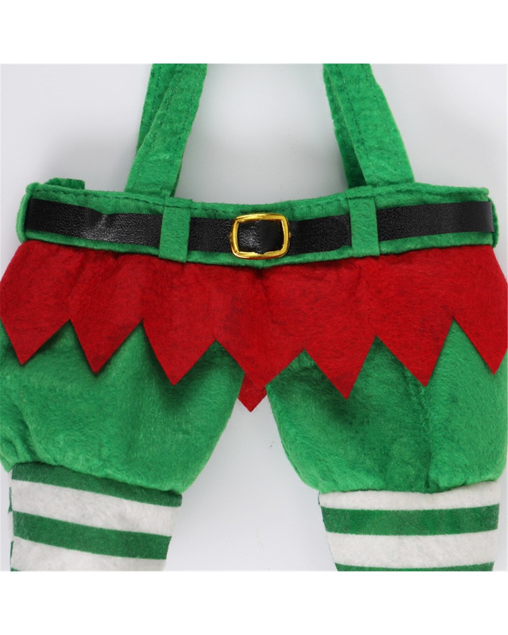 Christmas Gift Bag Santa Trouser Bag Andy Cookie Gift Bag Sack Stocking Filler Holiday Xmas Party Decoration Sack Xmas front-4