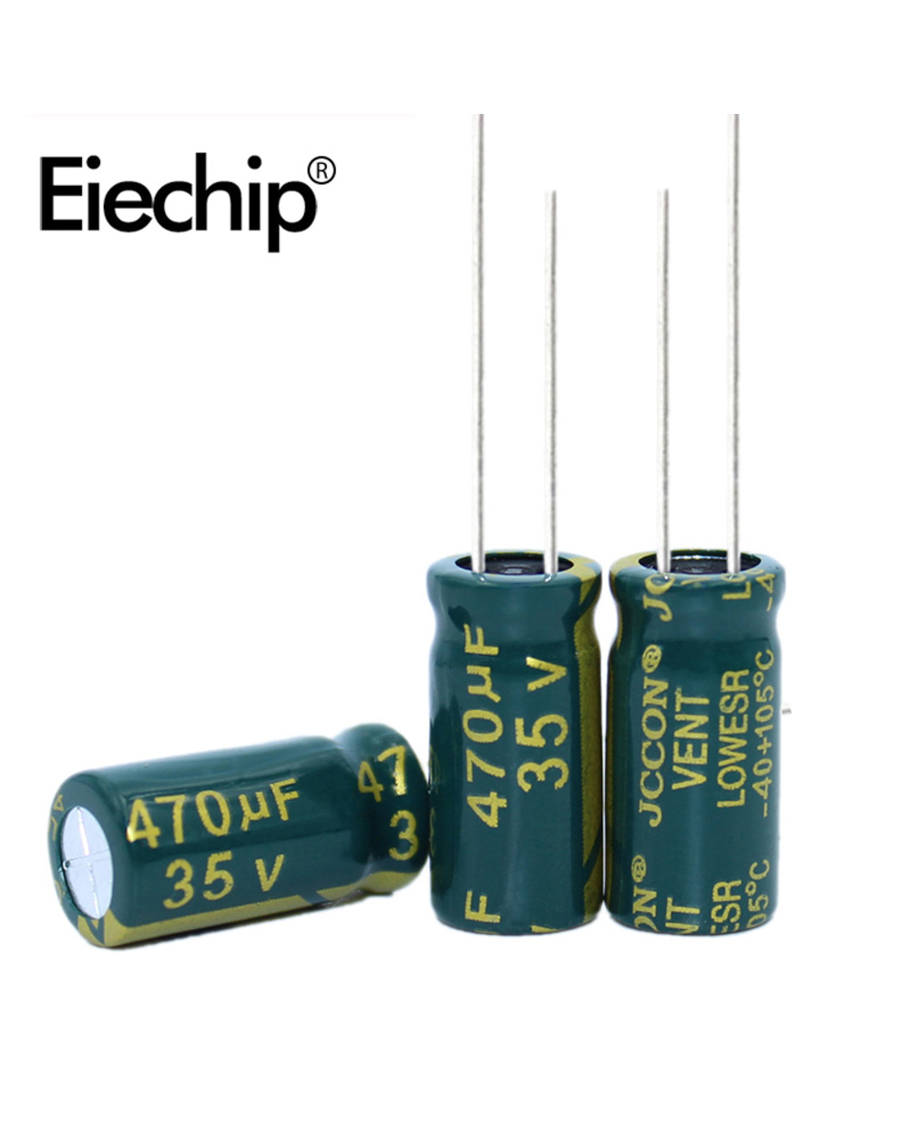 20Pcs High Frequency Aluminum Electrolytic Capacitor 6.3V 10V 16V 25V 63V 100V 400V 6.8Uf 8.2Uf 100Uf 220Uf 470Uf 680Uf front-0