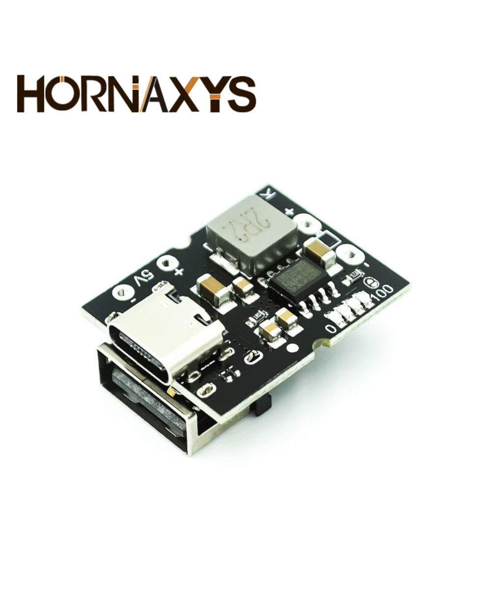 10Pcs Type-C Usb 5V 2A Boost Converter Step-Up Power Module Lithium Battery Charger Protection Board Led Display For Di front-1