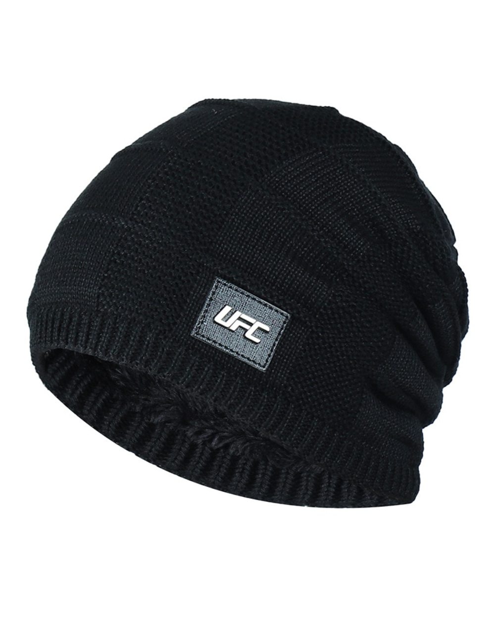 Winter Warm Plus Velvet Running Caps Men Women Protect Ear Knitted Hats Ski Outdoor Hiking Cycling Earmuffs Thicken Pil front-2