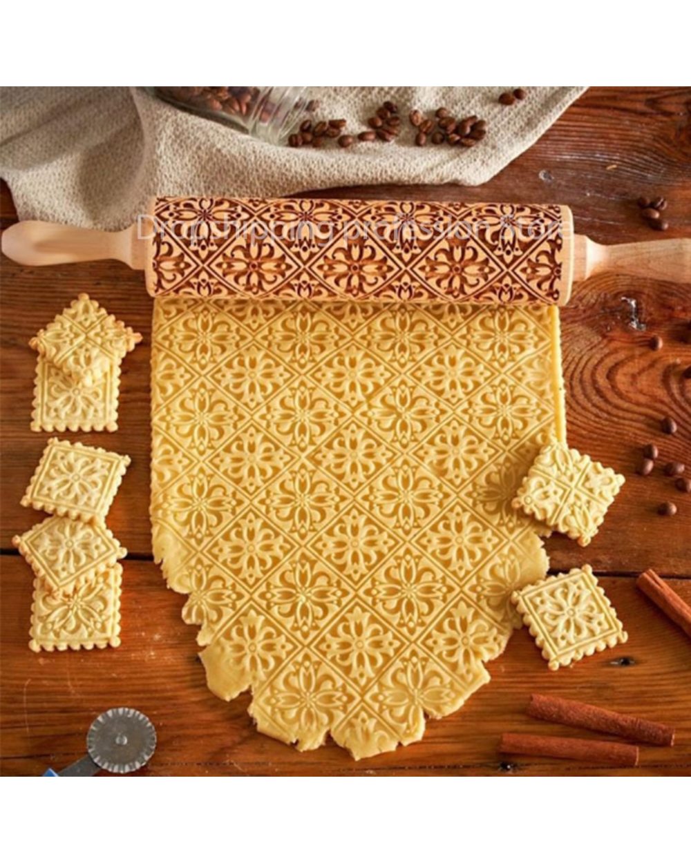 Christmas 3D Rolling Pins front-2