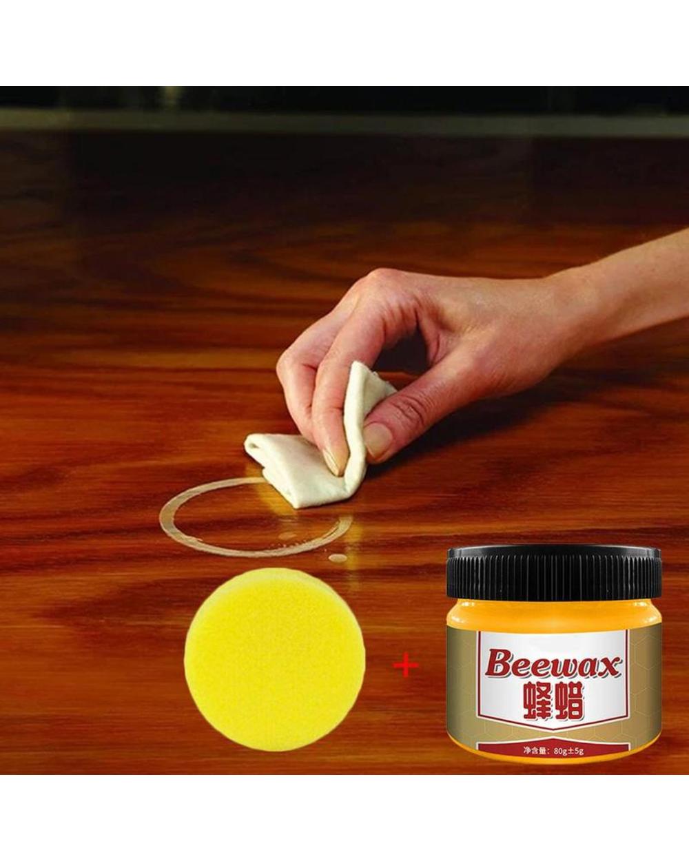 Wood Seasoning Beewax Furniture Care Complete Solution Furniture Cleaning Polished Care Beeswax Waterproof Wear-Resista front-3