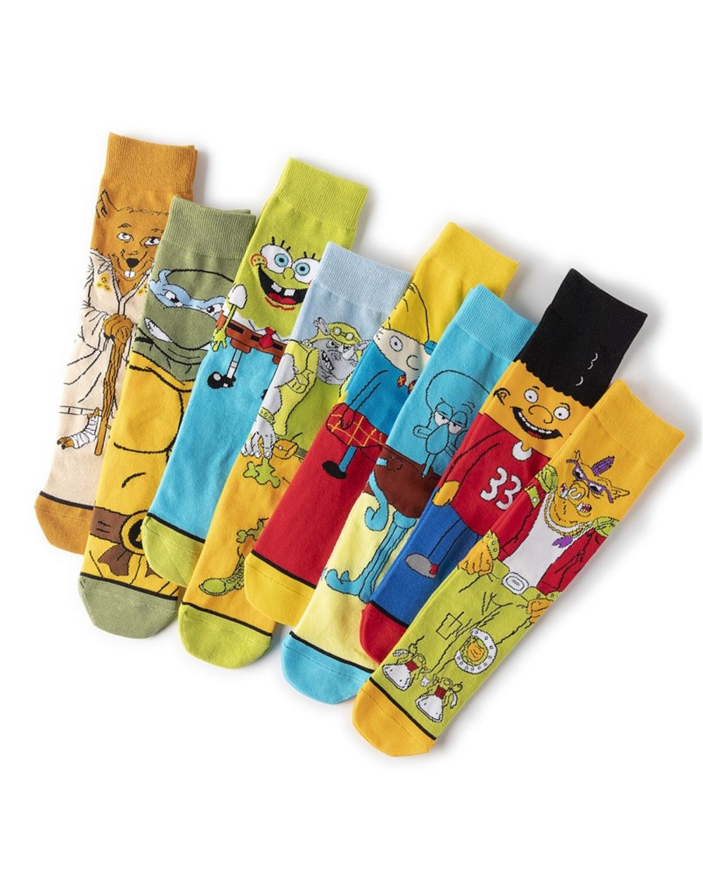 Street Style Socks Novelty Men and Women Funny Autumn Winter Cotton Warm Dress Socks front-0