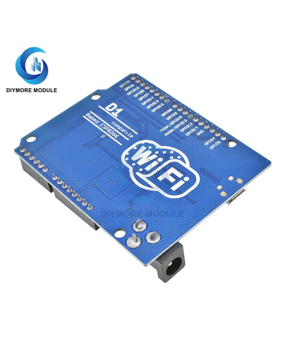 1Pcs New Esp-12E Wemos D1 Mini Ch340 Wifi Development Board Esp8266 Wemos D1 Wifi Based Esp8266 Shield D1 front-3
