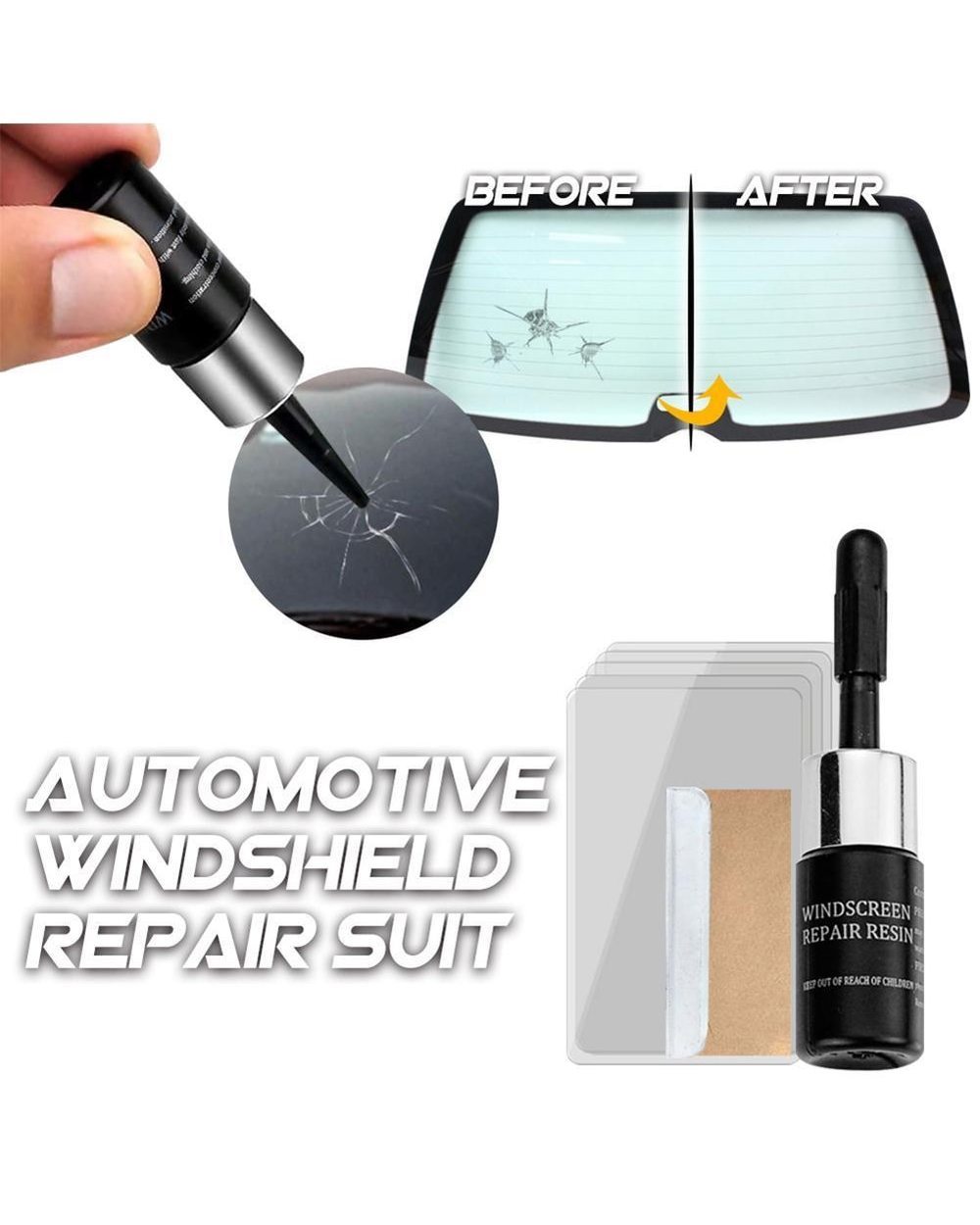 2022 NEW GLASS REPAIR FLUID