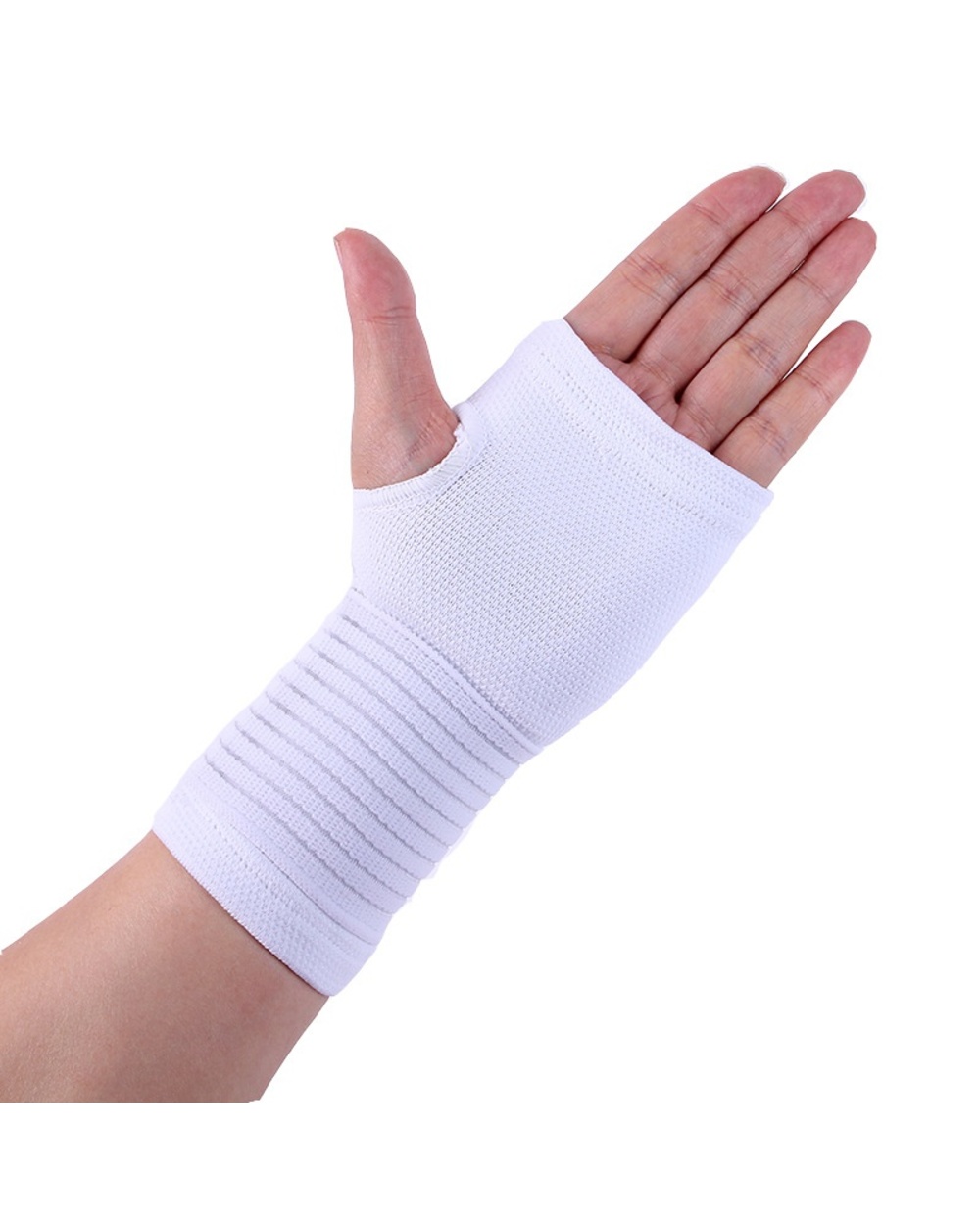 2021 Wristband Wrist Support Weight Lifting Gym Training Wrist Support Brace Straps Wraps Crossfit Powerlifting front-1