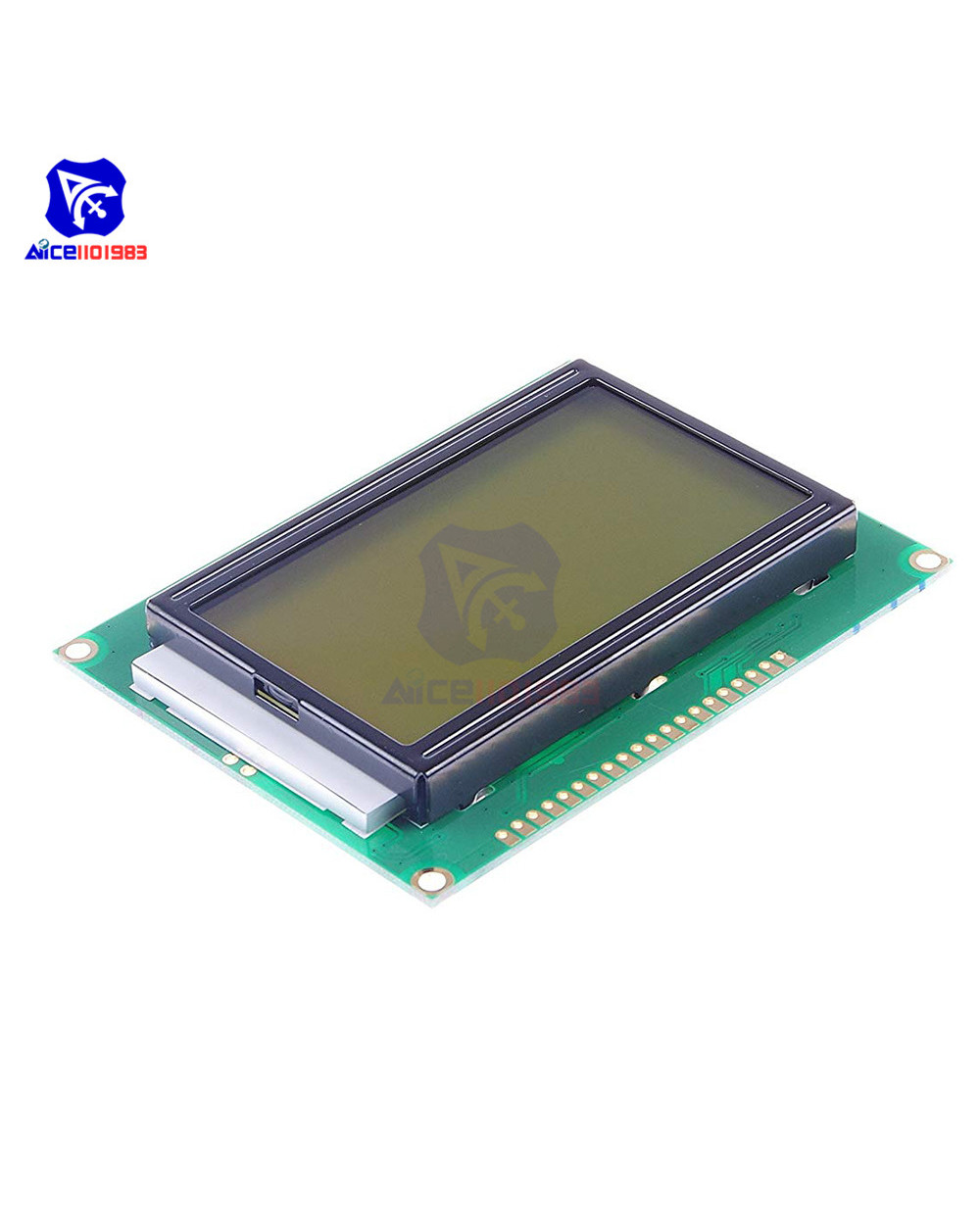Diymore 128X64 Dots Graphic 12864 Lcd Display Module With Backlight St7920 Iic I2c Spi For Arduino Raspberry Pi Stm32 3 front-3