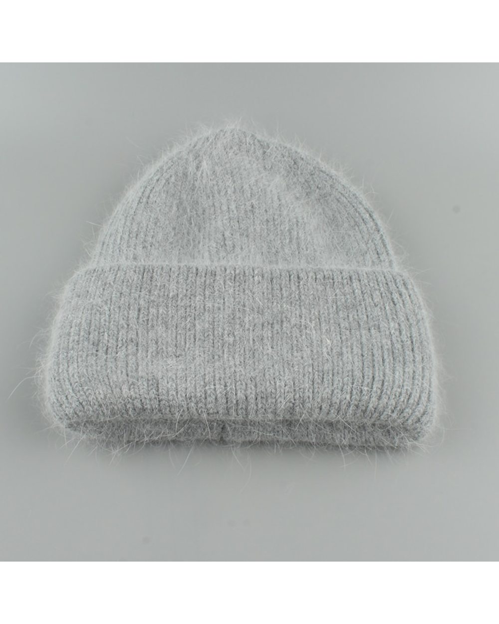 2022 New Luxury Real Rabbit Fur Beanies Women Winter Hat Fashion Casual Knit Bonnet Soft Warm Skullies Cap front-1
