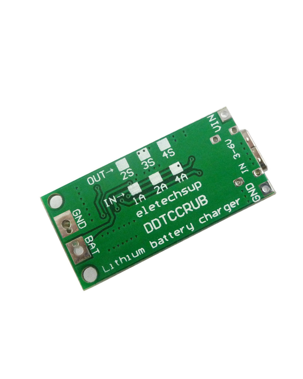 2S 3S 4S Multi-Cell Type-C To 8.4V 12.6V 16.8V Boost Li-Ion Polymer Charger 7.4V 11.1V 14.8V 18650 Li-Ion Battery Charg front-5