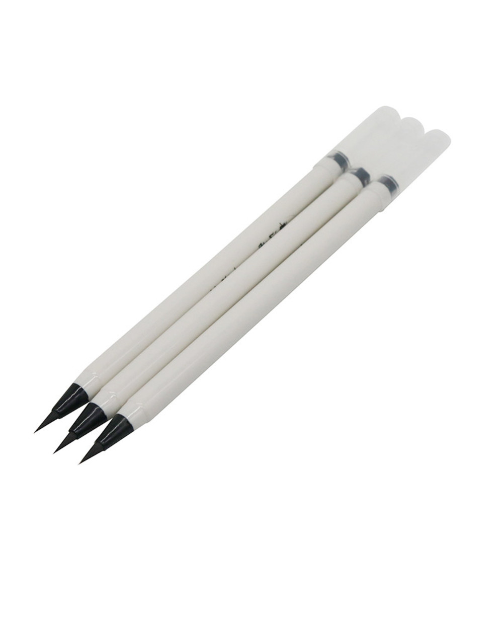 2 Pcs Multifunction Brush Pen Calligraphy Pen Markers Art Writing Office School Supplies Stationery Student Hook Line P front-5