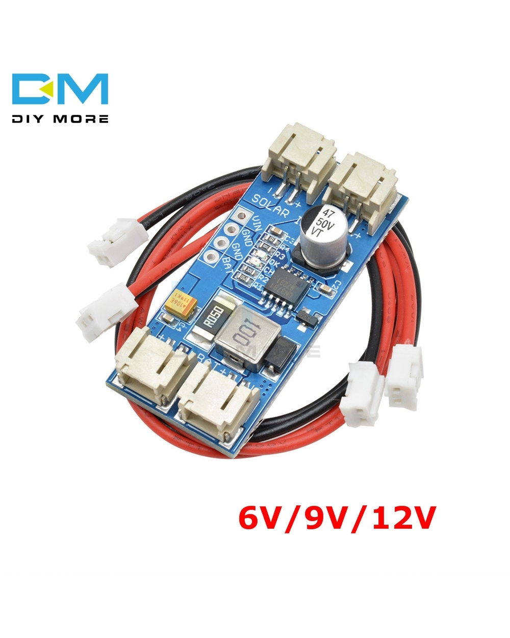Cn3791 Mppt Solar Panel Regulator Controller 6V 9V 12V 1 Cell Lithium Battery Charge Solar Panel Charger Board Controll front-0