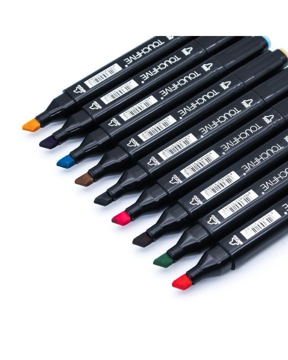 Touchfive 30/40/60/80/168 Colors Set Markers Alcohol Oil Ink Dual Brush Pen Manga Student Sketch Drawing Marker Art Su front-2