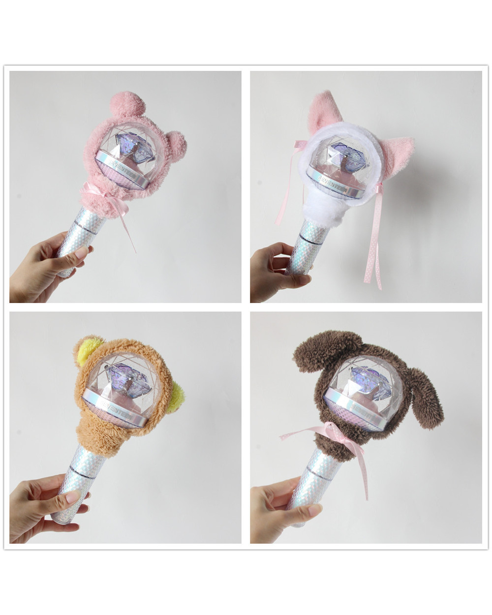 1Pcs Plush Cover For Decorate Seventeen Lightstick K-Pop Lamp Cover front-0