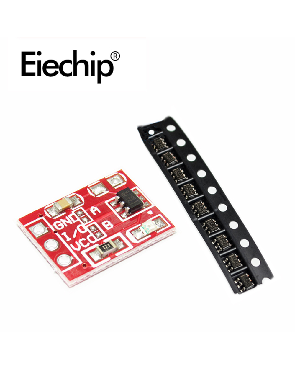 10Pcs/Lot Ttp223 Touch Button Switch Capacitive Sensor Module Self-Locking/No-Locking Single Channel Ttp223-Ba6 For Ar front-1