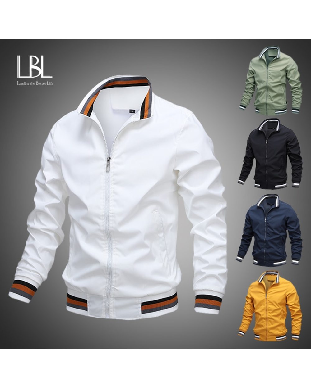 Jackets and Coats New Windbreaker Bomber Jacket Autumn Men Army Cargo Outdoors Clothes Casual Streetwear front-0