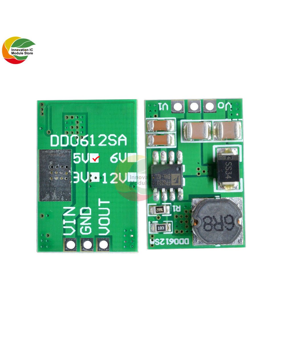 3.5A Dc-Dc Converter Module Buck Step-Down Regulator Board 4.5V-27V To 3V 3.3V 3.7V 5V 6V 7.5 9V 12V Step-Down Converte front-5