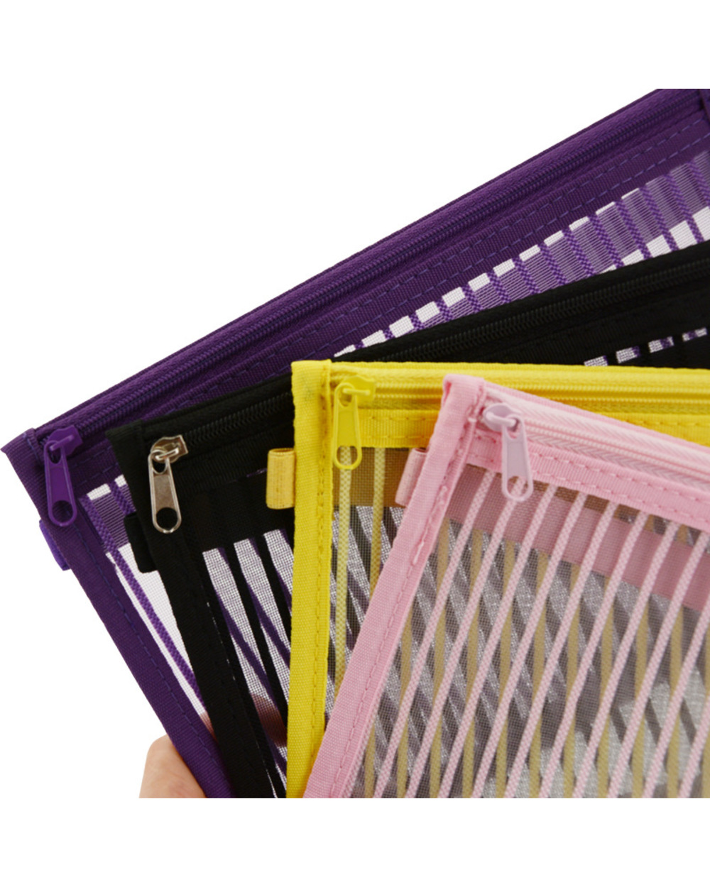 Fromthenon Custom Note-Taking System Discbound Notebook Storage Pouch H Planner Mushroom Hole Zipper Bag Office Station front-5