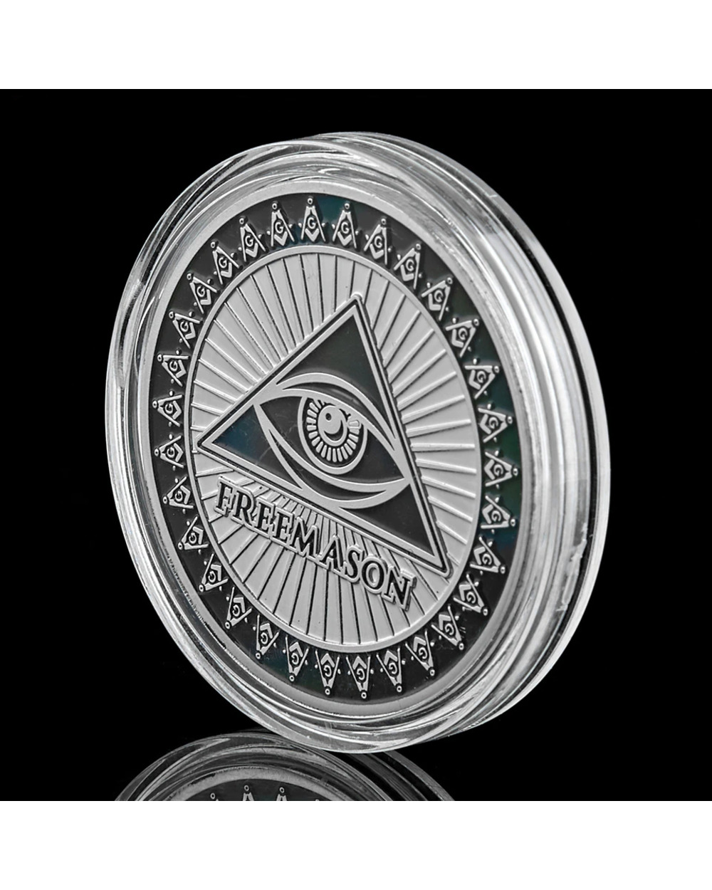 FreeAndAccepted Masons Coin front-5