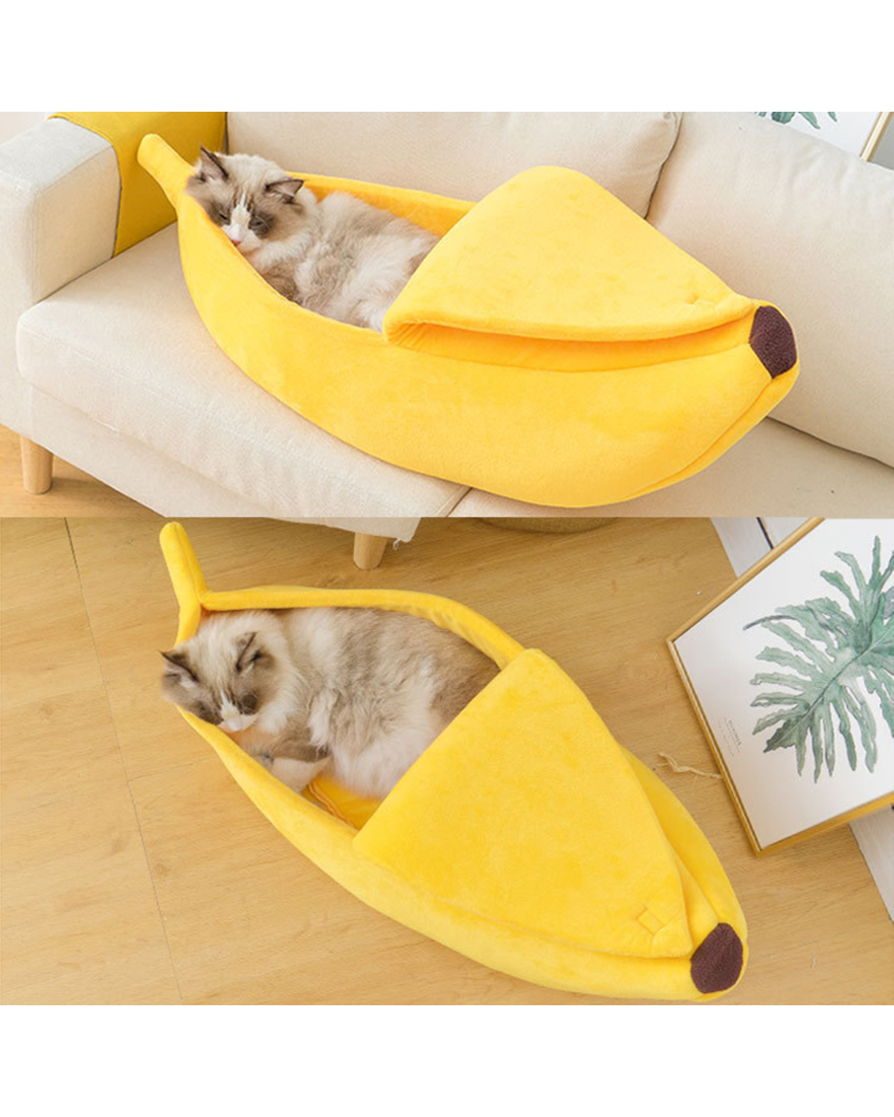 Funny Banana Cushion Bed front-1
