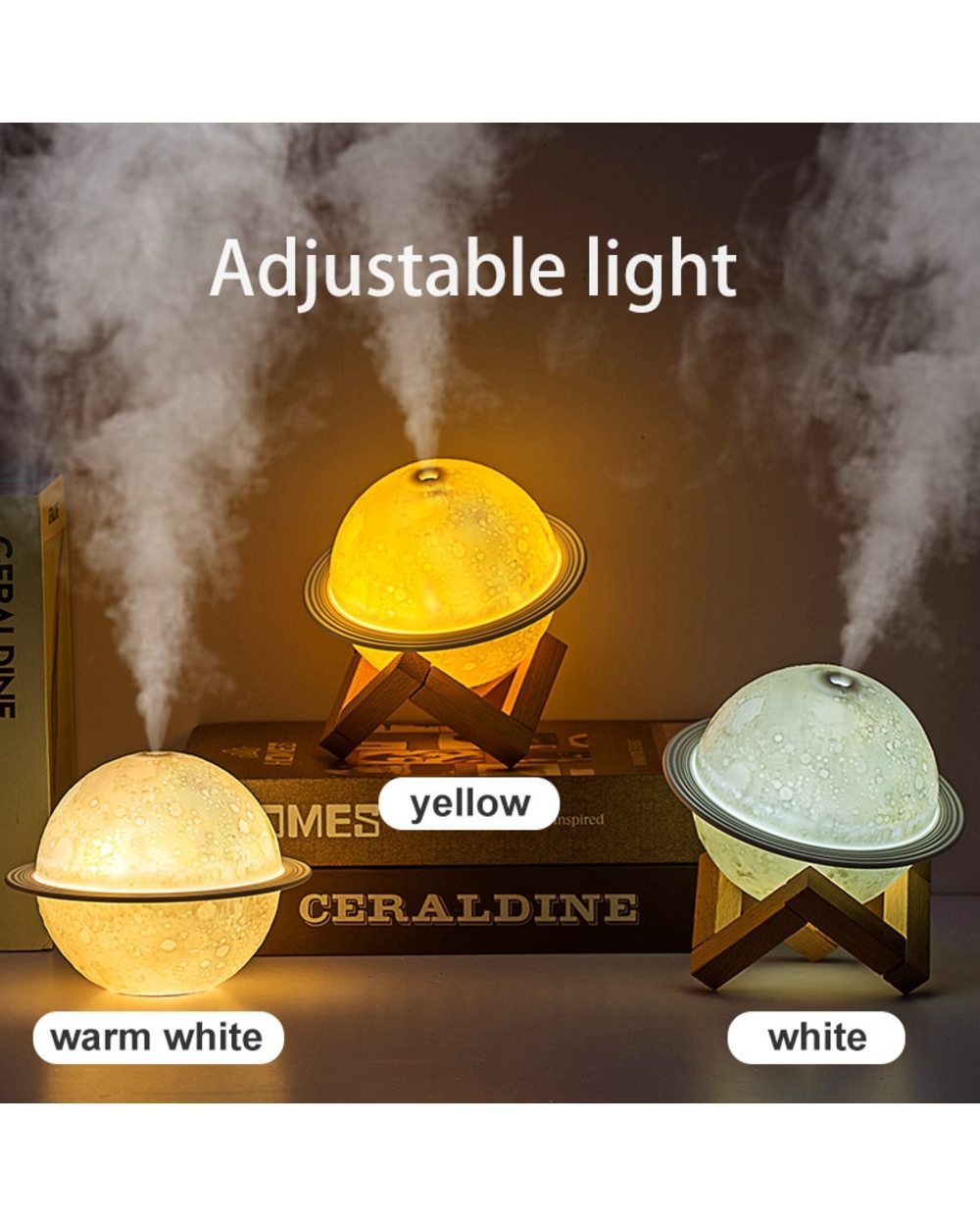 Ultrasonic Mini Air Humidifier front-1