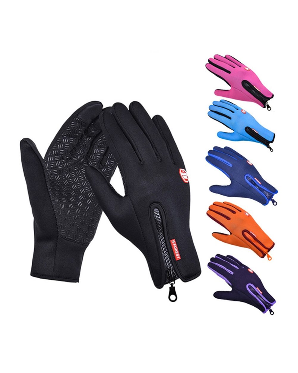 2022 Winter Warm Ski Outdoor Gloves For Man Fishing Waterproof Touchscreen Women Sport Ridding Windproof Non-Slip Gloves front-0