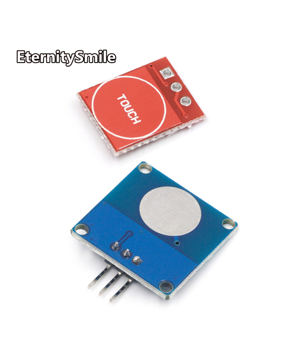 100Pcs Ttp223 Touch Key Switch Module Touching Button Self-Locking/No-Locking Capacitive Switches Single Channel Recons front-5