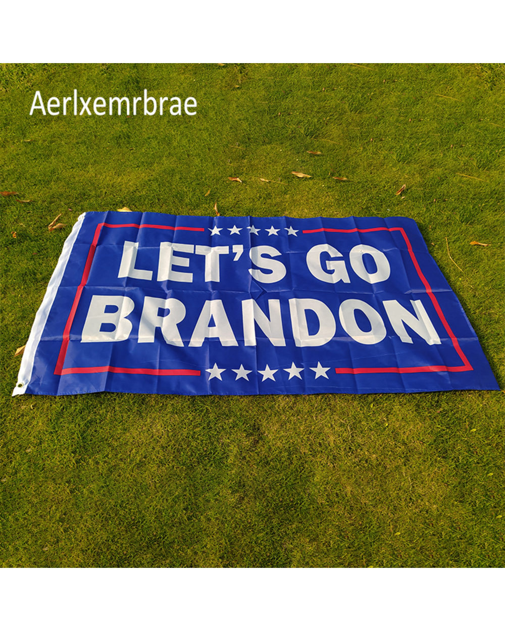 Let's Go Brandon Flag FJB Merchandise front-0
