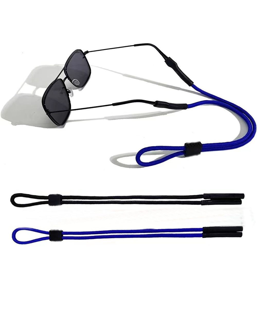 Sports Eyeglass Holder Strap Sunglass Cord Men Women Eyewear Retainer With Adjustable Buckles front-0