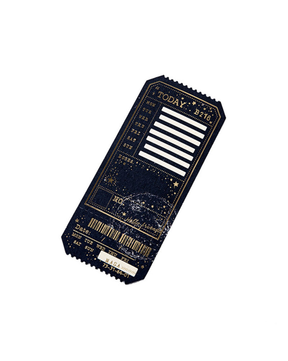 Retro Galaxy Romantic Planning Series Memo Pad Message Notes Decorative Gold Notepad Note Paper Memo Stationery Office front-5