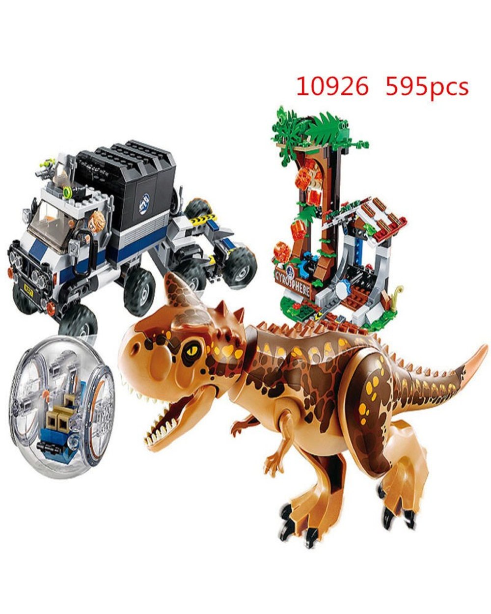 Park World Dinosaur Tyrannosaurus Rex Building Block Bricks Toy for Children Christmas Gifts front-2